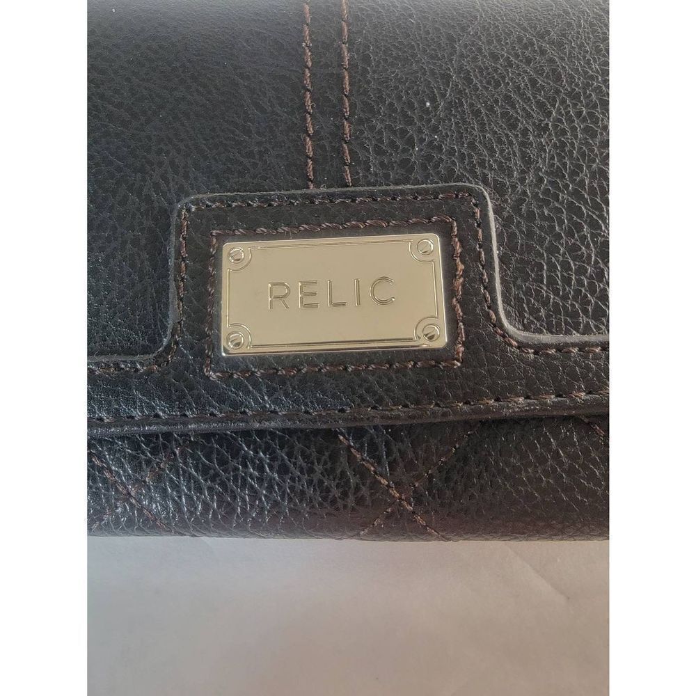 Relic by Fossil Women's Natalie Checkbook Wallet Black - Picture 2 of 6